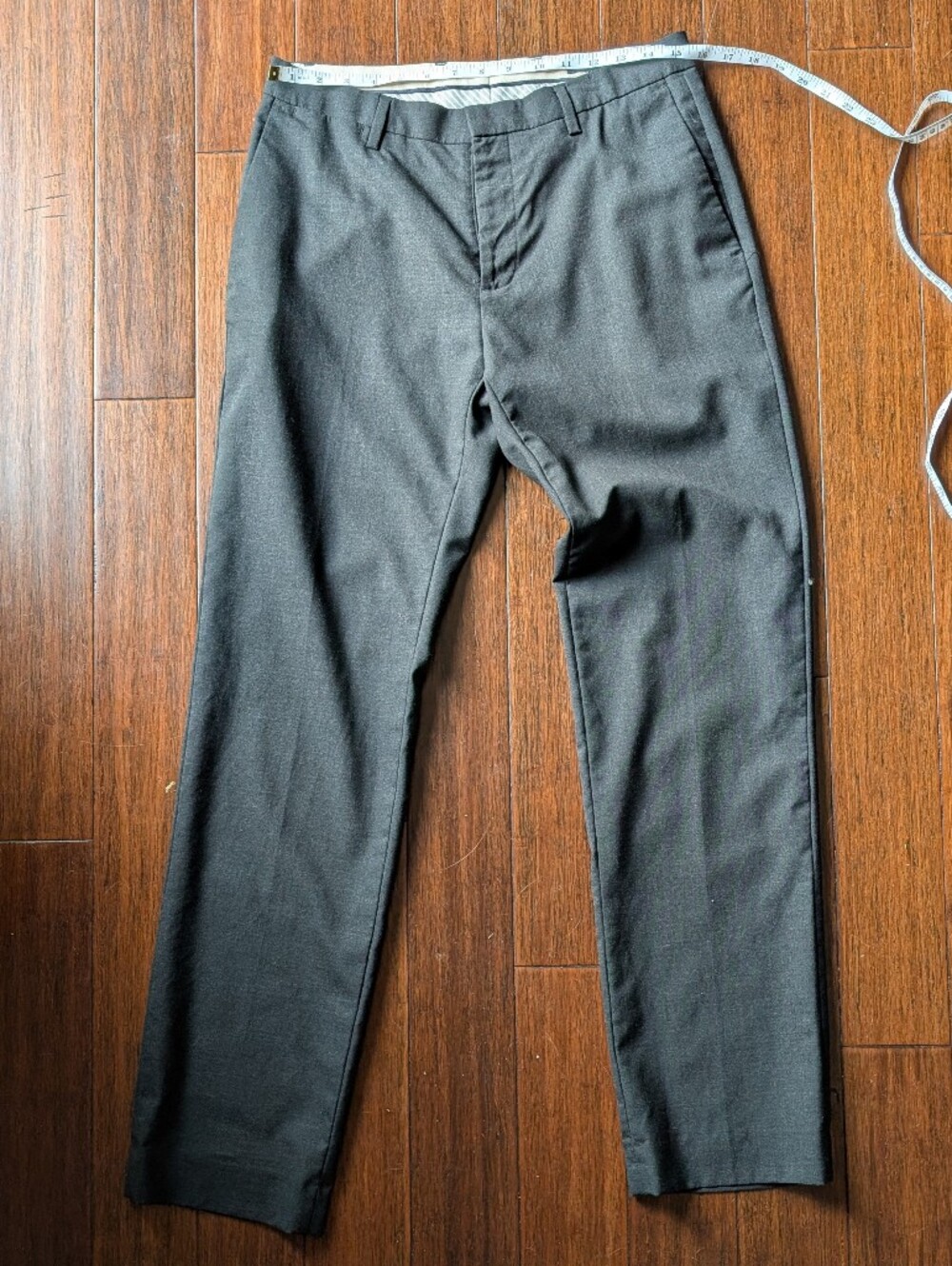Banana Republic Black Tailored Slim Fit Dress Pants Size 31x32